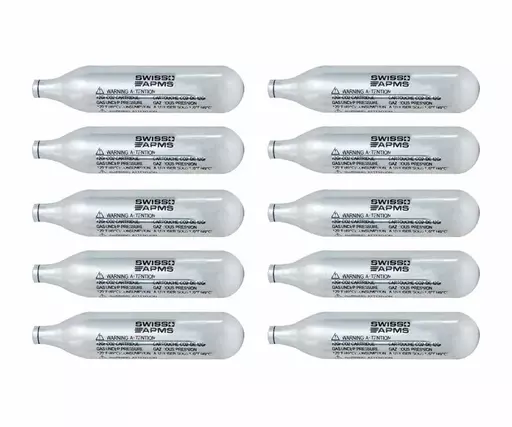 CILINDRO CO2 12G SWISS ARMS 10UN