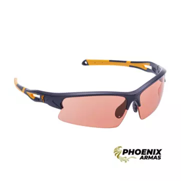 ÓCULOS DE PROTEÇÃO BROWNING ON-POINT LARANJA