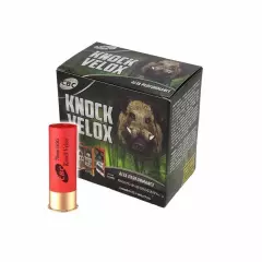 MUNIÇÃO CBC CALIBRE 12 CÂMARA 70MM CHUMBO SG KNOCK VELOX 25un