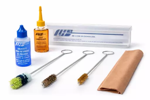 KIT LIMPEZA LH PARA ARMA CURTA .40 .41AE 10MM