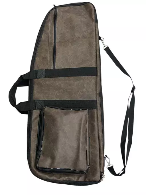 BOLSA CASE CAPA LUXO AR-9 AR-15 M4 M16 T4 MARROM