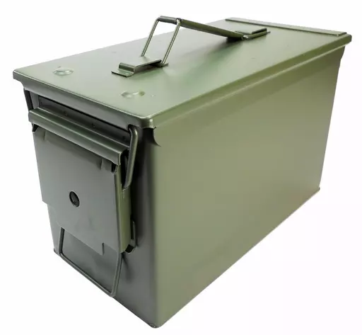 CAIXA MILITAR EM METAL MODELO M2A1