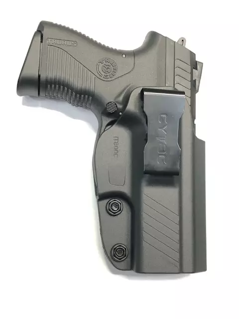 COLDRE VELADO IWB CYTAC TAURUS PT838C - PT809C - PT840C - PT845C - DESTRO