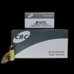 MUNIÇÃO CBC .45 ETOG 230GR 50un