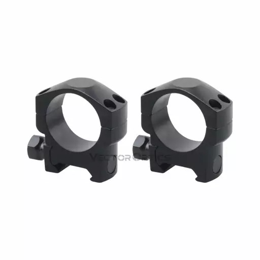 ANÉIS PARA LUNETA VECTOR OPTICS 30MM P/ TRILHO WEAVER/PICATINNY PERFIL MÉDIO