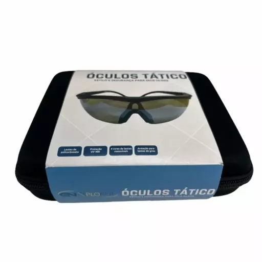 ÓCULOS DE PROTEÇÃO TÁTICO GNXPLORER POLARIZADO KIT 4 LENTES